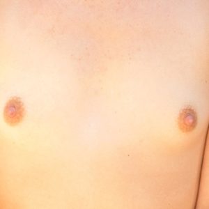 Eighteen brunette first-timer Britt Shields unveiling diminutive nubile tits for solo girl pics